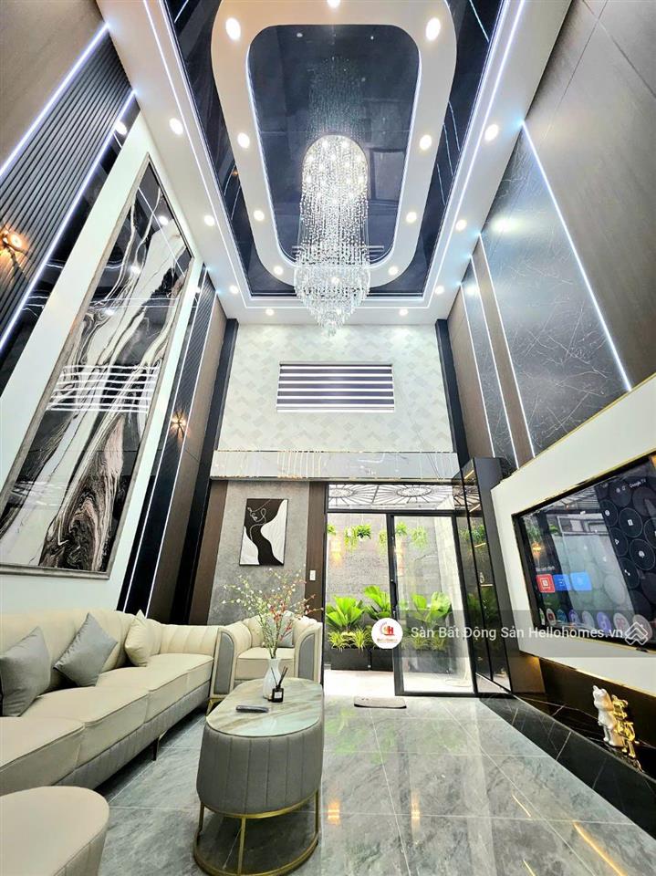Nhà phố luxury 5 tầng  nguyễn văn quá, quận 12  full nội thất thang máy  chỉ 10.5 tỷ