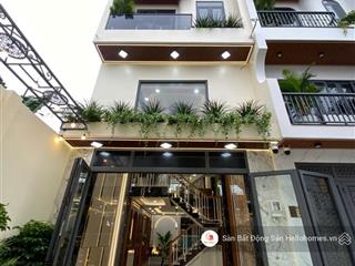Nhà phố đúc 5 tầng full nội thất  hẻm 5m đường phan văn hớn  tân thới nhất  quận 12, giá 7,5 tỷ