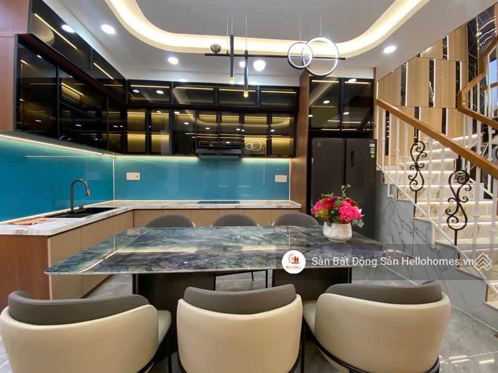 Nhà phố đúc 5 tầng full nội thất  hẻm 5m đường phan văn hớn  tân thới nhất  quận 12, giá 7,5 tỷ