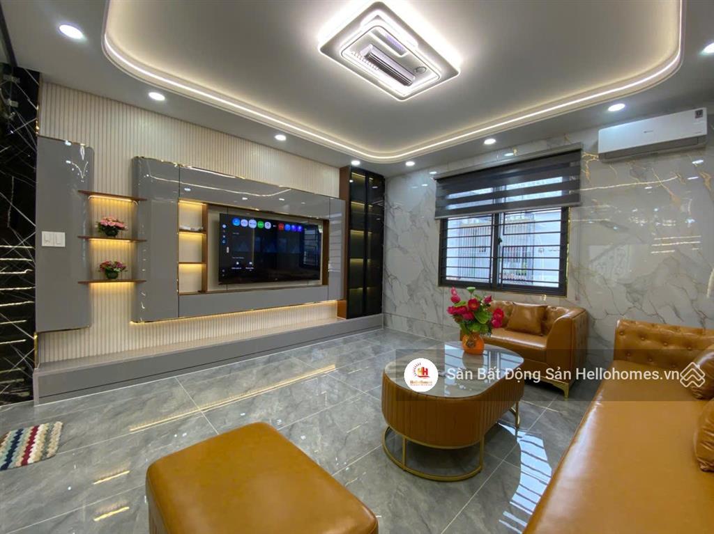 Nhà phố đúc 5 tầng full nội thất  hẻm 5m đường phan văn hớn  tân thới nhất  quận 12, giá 7,5 tỷ