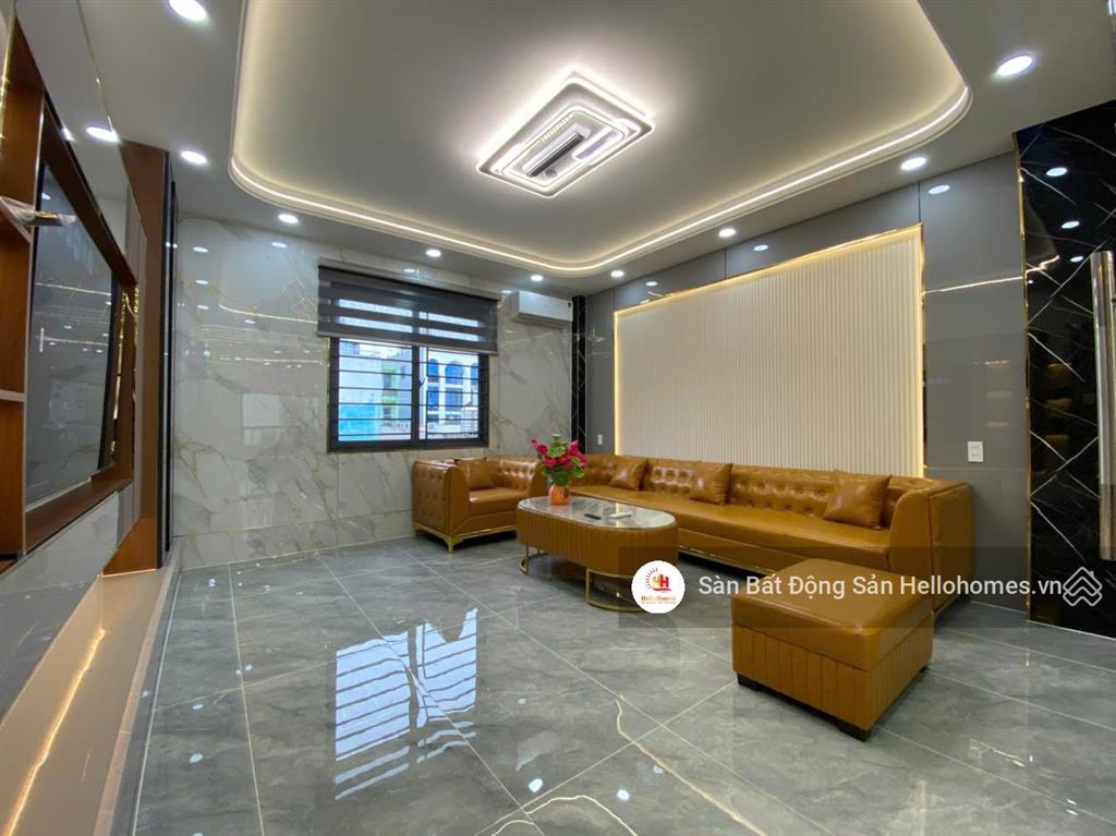 Nhà phố đúc 5 tầng full nội thất  hẻm 5m đường phan văn hớn  tân thới nhất  quận 12, giá 7,5 tỷ