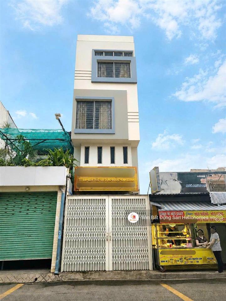 Bán nhà mặt tiền trần thị cờ quận 12  sổ riêng 3,7x20m  đúc 4 tầng  kinh doanh  giá 8,5 tỷ