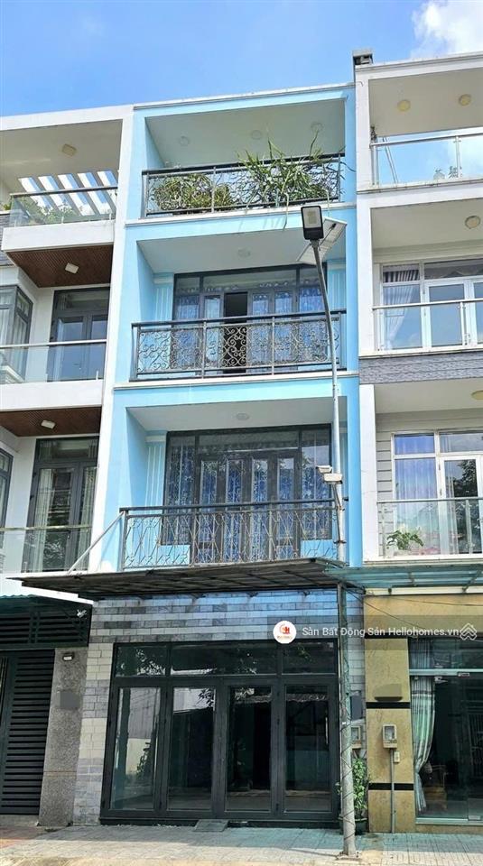 Nhà 4 tầng  nguyễn văn quá quận 12  sổ riêng 4x17m  hẻm ô tô 10m  chỉ 6,2 tỷ