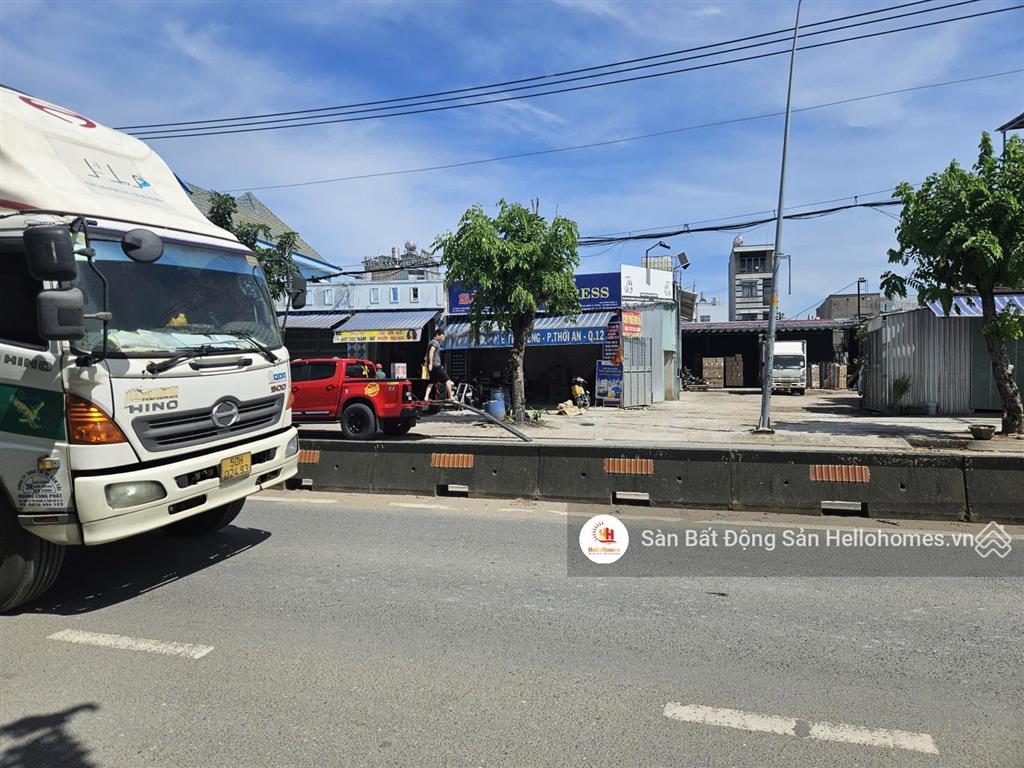 Bán đất mặt tiền lê thị riêng quận 12  diện tích 951m2  dòng tiền 400 triệu/năm