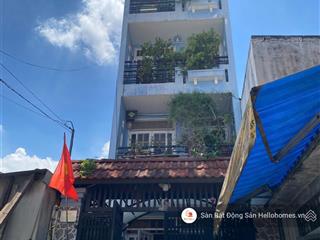Bán nhà 4 tầng hẻm ô tô thông trường chinh  quận 12  sổ hồng riêng  4x25m  giá 6,8 tỷ