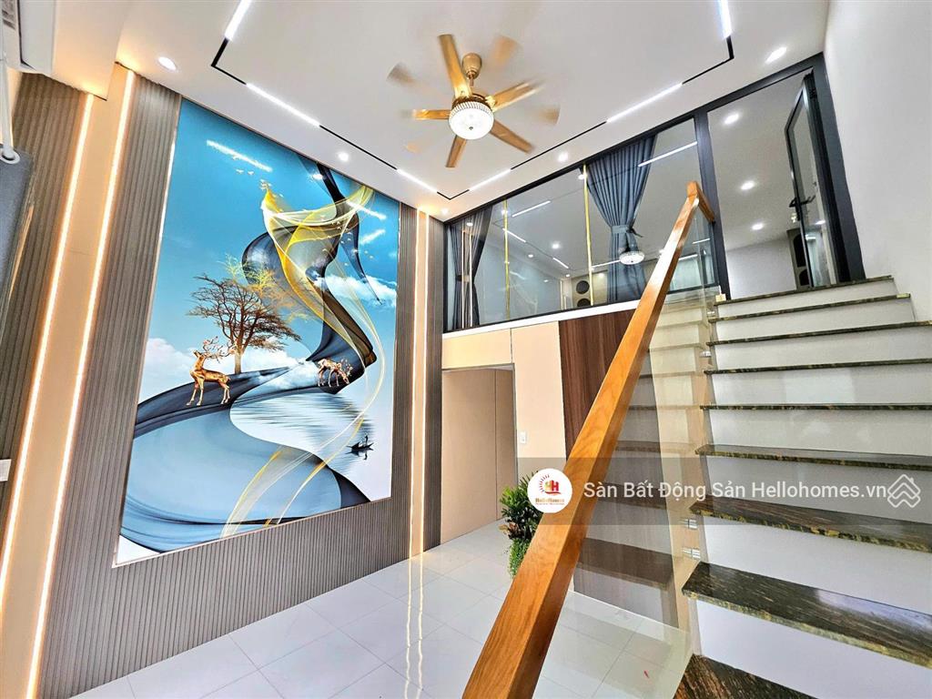 Bán nhà trường chinh quận 12  nhà đẹp full nội thất  hẻm ô tô  giá 4,2 tỷ