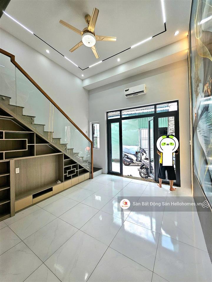 Bán nhà trường chinh quận 12  nhà đẹp full nội thất  hẻm ô tô  giá 4,2 tỷ