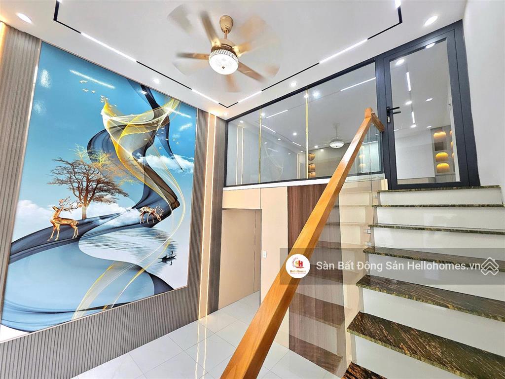 Bán nhà trường chinh quận 12  nhà đẹp full nội thất  hẻm ô tô  giá 4,2 tỷ