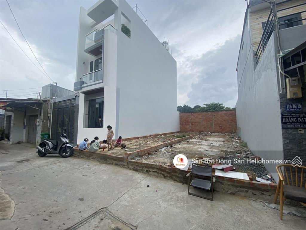 Đất sổ hồng riêng 4x15m  hẻm xe hơi trung mỹ tây 13  quận 12  giá 3 tỷ 950