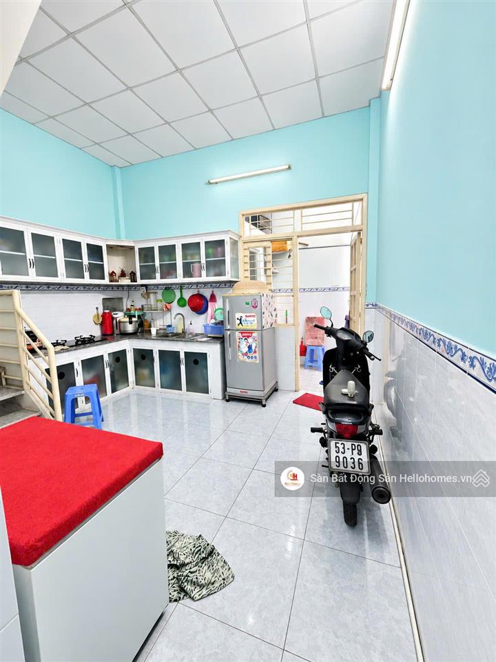 Bán nhà 2 tầng  nguyễn văn quá quận 12  sổ riêng 4,3x20m  hẻm ô tô thông  5,2 tỷ