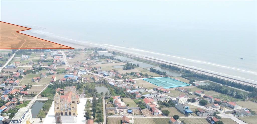 Bán lô đất biển vip 3 mặt tiền ngay bãi tắm trong kkt ninh cơ