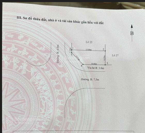 Chính chủ cần bán góc lk1 khu tđc đống trịnh, tân dương dương quan, thủy nguyên