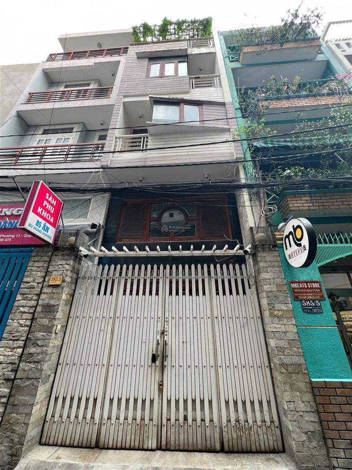 Bán nhà hẻm xe hơi sư vạn hạnh quận 10 dt 4.2m x 16m 60m2 5 tầng giá 20 tỷ thương lượng