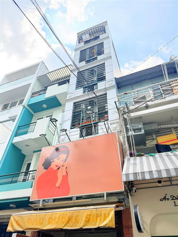 Bán nhà hẻm xe tải nguyễn đình chiểu quận 3 dt 3.1 x 12 36m2 6 tầng giá bán 13.9 tỷ thương lượng