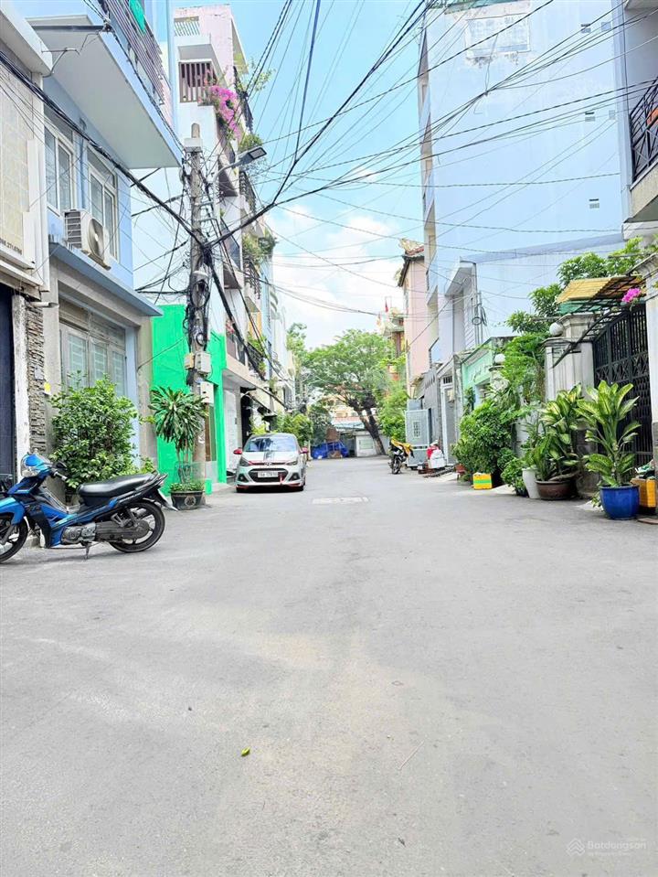 Bán nhà hẽm xe hơi 8m trãi nhựa cmt8 quận 3 dt 3.4m x 9m (30m2) 6 lầu sân thượng giá 9.9 tỷ tl