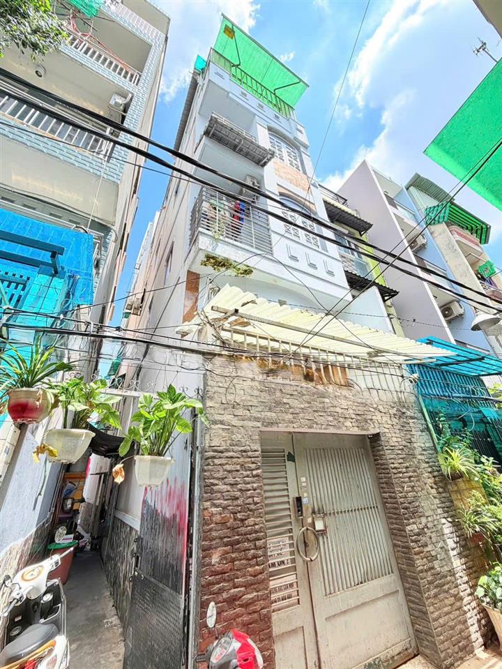 Bán nhà hẻm 4m hòa hảo phường 5 quận 10 dt 3,5m x 10m (35m²) 5 lầu giá 7,9 tỷ thương lượng