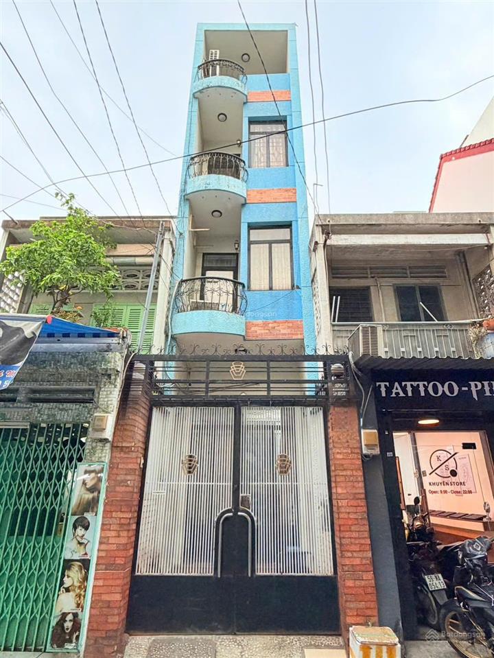 Bán nhà hẽm xe tải thành thái quận 10 dt 3 x 16 50m2 4 tầng giá 9.3 tỷ thương lượng