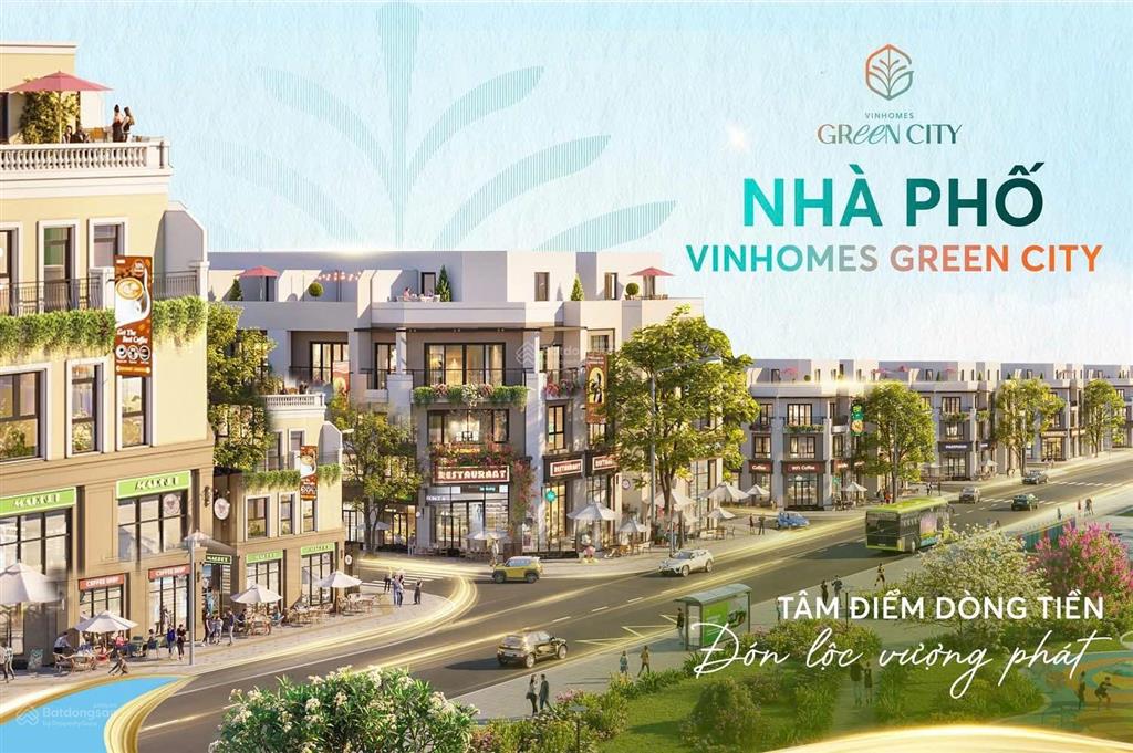 Cần tiền trả lãi ngân hàng, cần bán lại căn nhà phố vinhomes green city giá tốt tại thị trường