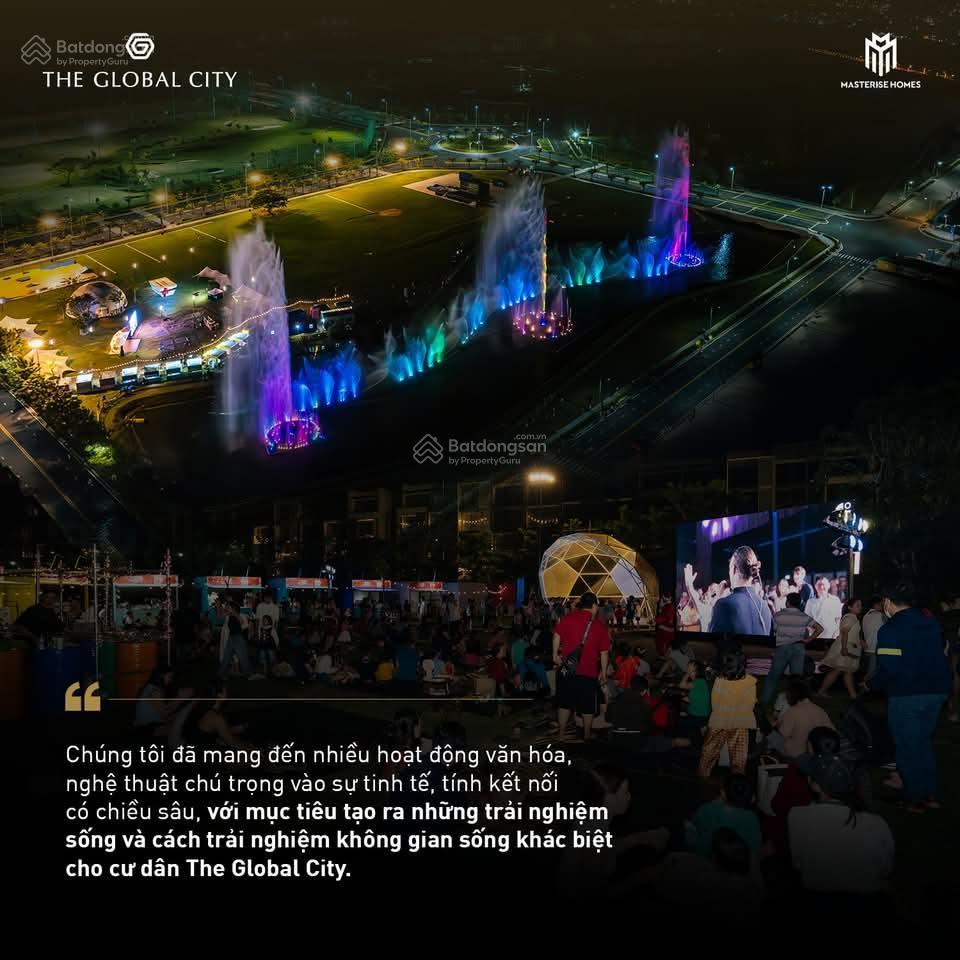 Bán nhà soho dãy lk1 view trực diện nhạc nước đỉnh nhất khu đô thị the global city