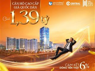 Thanh toán 140 triệu sở hữu căn studio tòa 2.3 giá tốt 1,31 tỷ view tiện ích full nội thất an cường