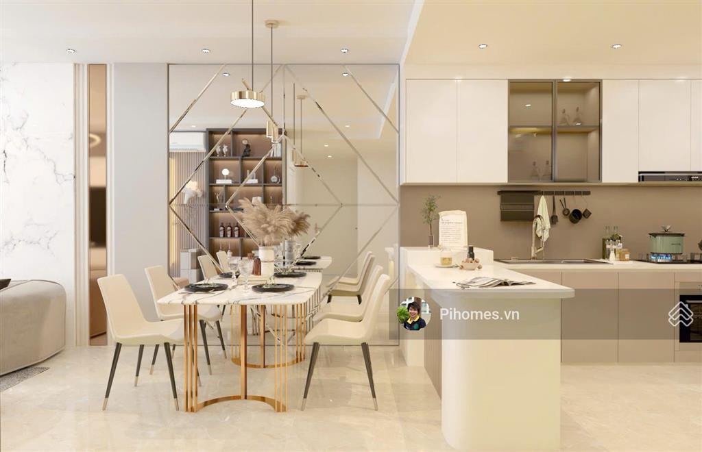 Pihomes độc quyền cho thuê căn hộ gold view 3 căn 2pn 2wc view sông đủ nội thất đẹp ở ngay được