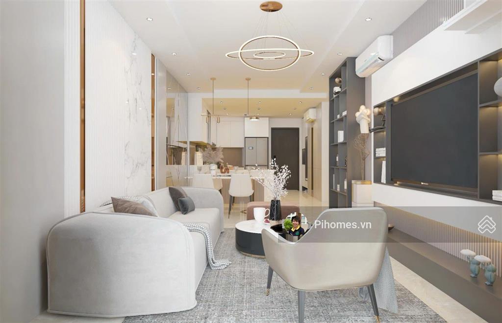 Pihomes độc quyền cho thuê căn hộ gold view 3 căn 2pn 2wc view sông đủ nội thất đẹp ở ngay được