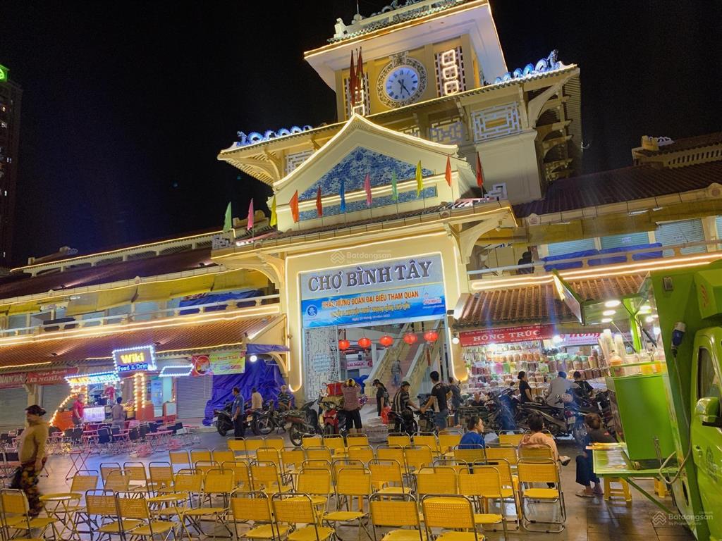 Lời 5 tỷ, mt hậu giang p6 gần chợ bình tây, dt 4x15 60m2, 4 tầng, 35 tỷ giảm còn 30 tỷ tl