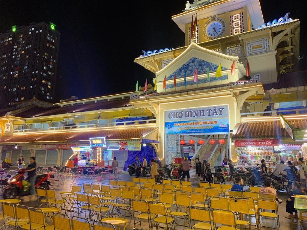 Lời 5 tỷ, mt hậu giang p6 gần chợ bình tây, dt 4x15 60m2, 4 tầng, 35 tỷ giảm còn 30 tỷ tl