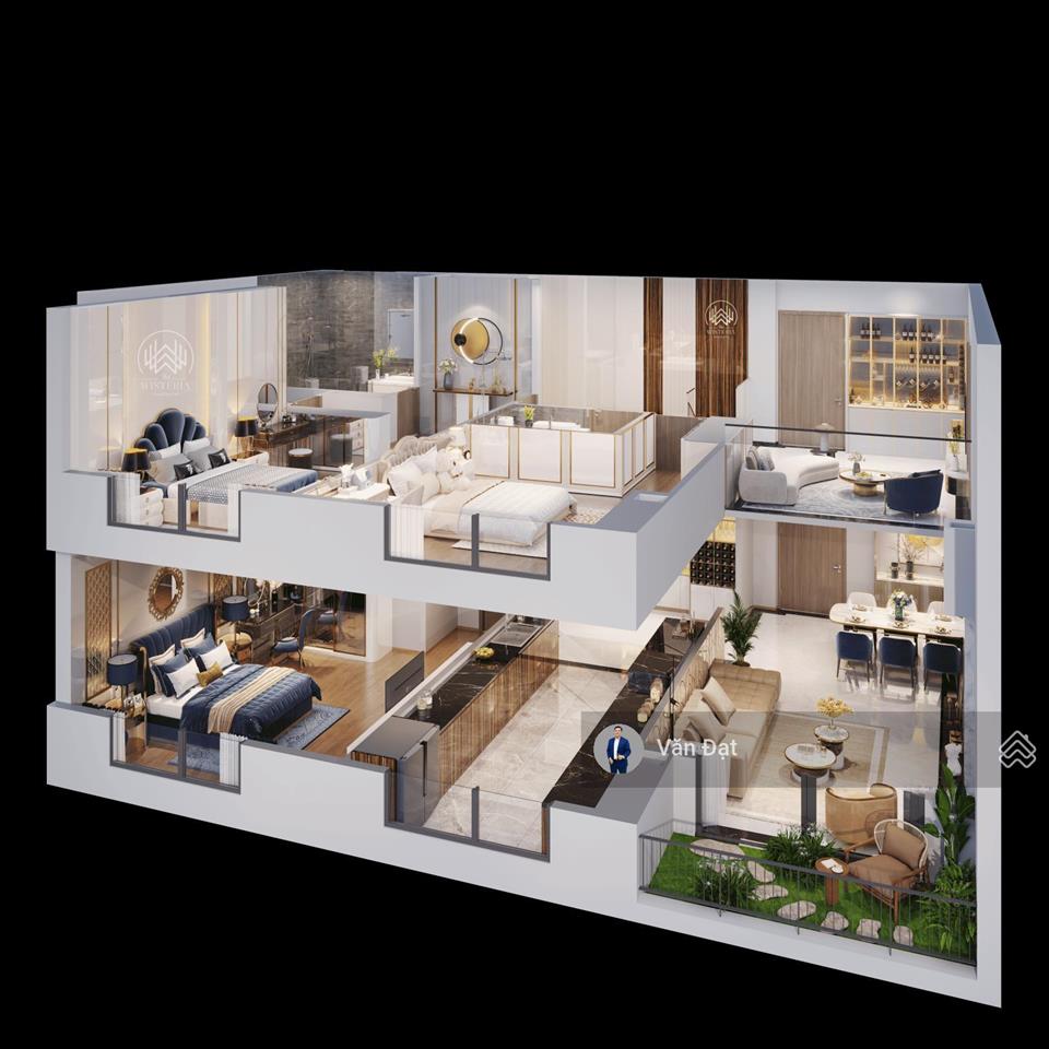 Căn duplex vip 155m2  sẵn sổ đỏ  giá siêu tốt  có hỗ trợ khách vay bank