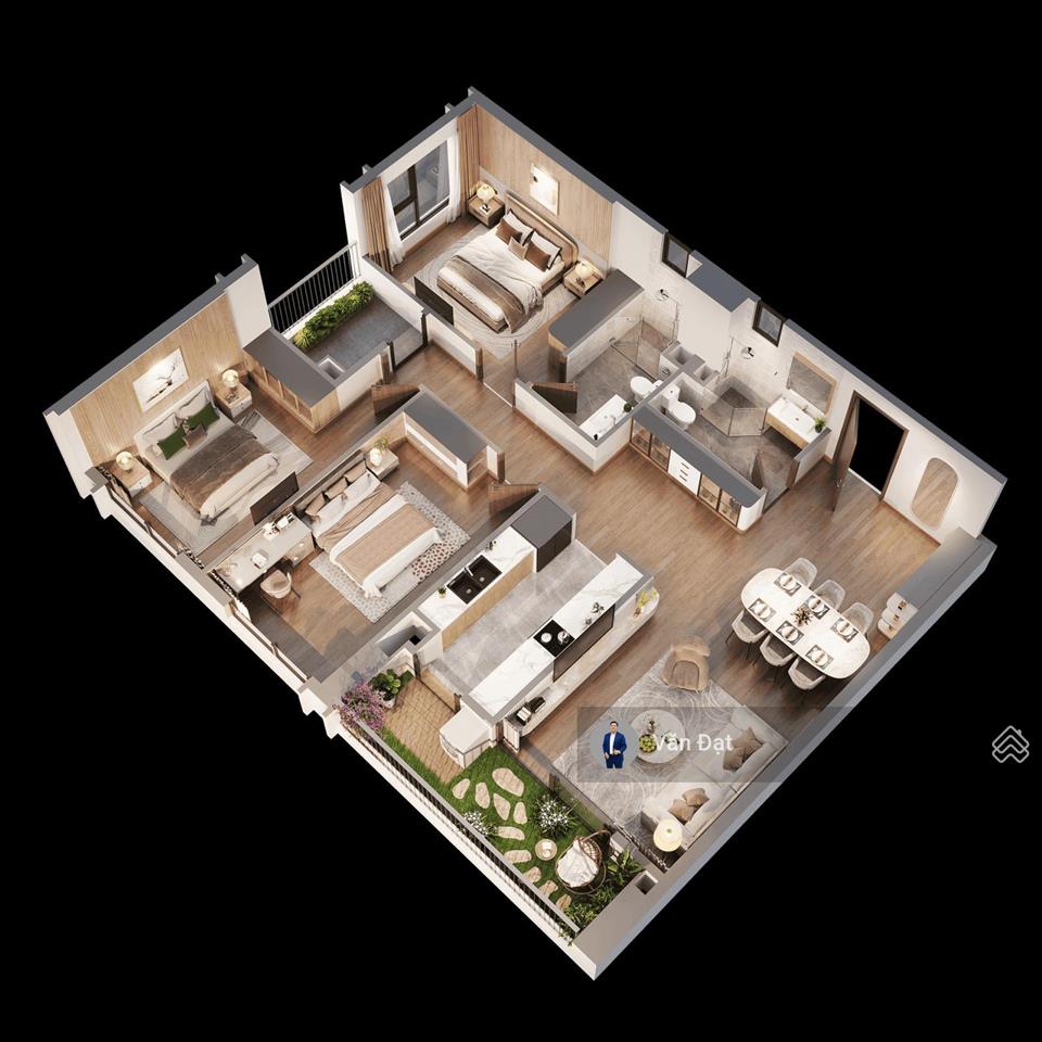 Căn góc 3 ngủ 115m²  chỉ 7 tỷ chẵn  giá tốt the wisteria  bao toàn bộ thuế phí
