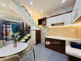 Chỉ 4tỷ3 nhà nở hậu tài lộc 4.5m đường nguyễn tư giãn p. an hội tây gò vấp 2 lầu full nội thất