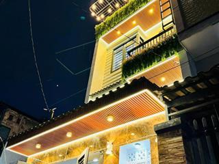 Nhà đẹp diện tích vàng 4x14m  đúc tầng lửng cực thoáng 6.x tỷ  nguyễn văn khối p. thông tây hội