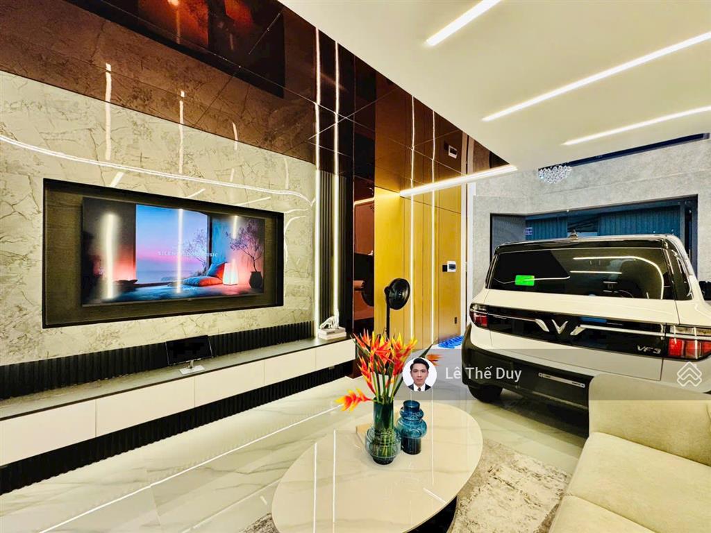 Tọa độ vàng nguyễn văn lượng p.17 nhà 6 tầng có thang máy & smarthome chỉ 9.x tỷ