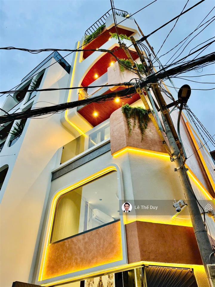 Tọa độ vàng nguyễn văn lượng p.17 nhà 6 tầng có thang máy & smarthome chỉ 9.x tỷ