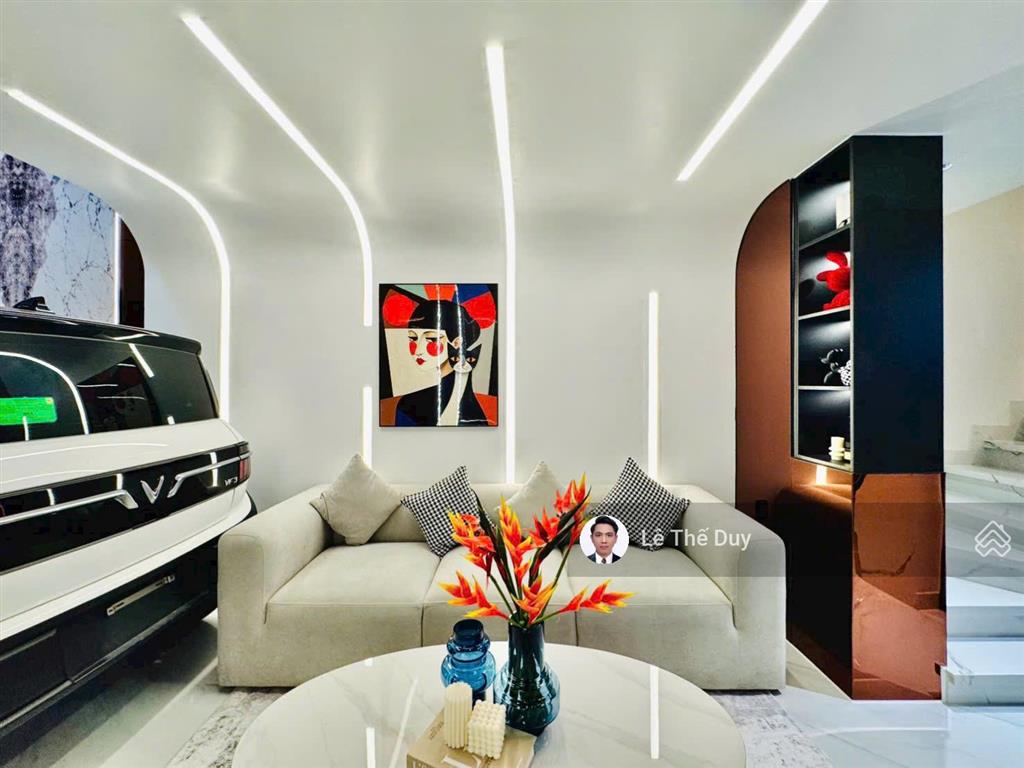 Tọa độ vàng nguyễn văn lượng p.17 nhà 6 tầng có thang máy & smarthome chỉ 9.x tỷ