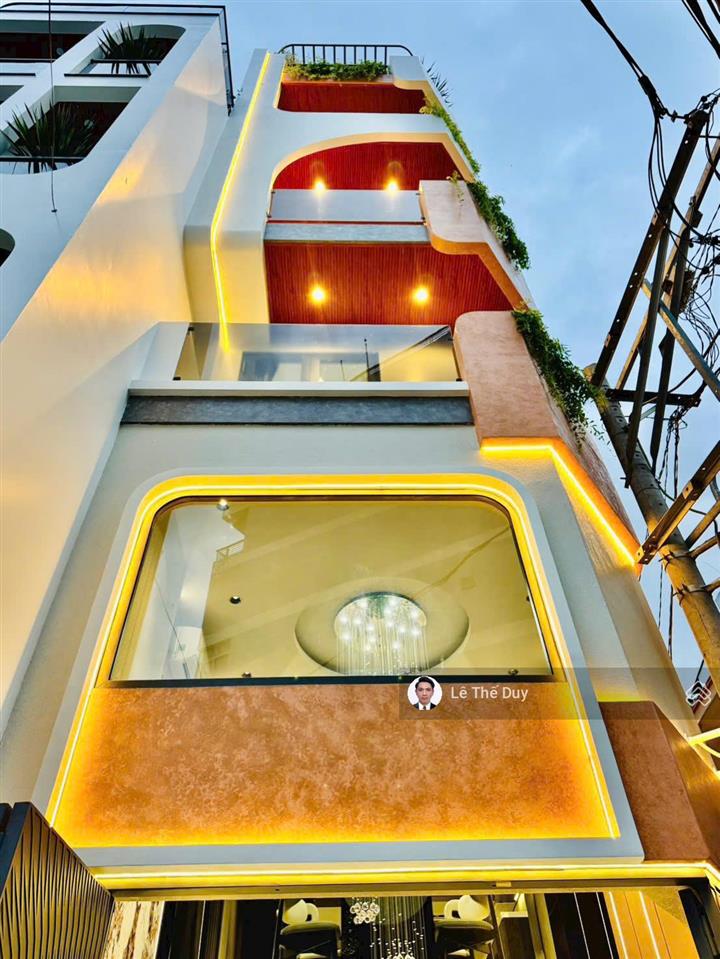 Tọa độ vàng nguyễn văn lượng p.17 nhà 6 tầng có thang máy & smarthome chỉ 9.x tỷ
