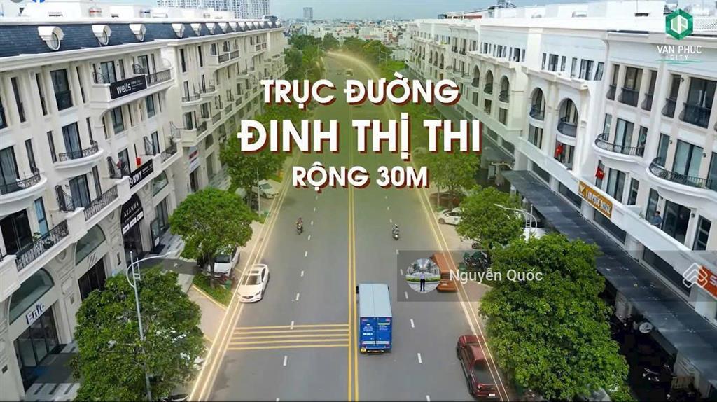 Chủ đầu tư mở bán nhà phố ,shophouse ,biệt thự chiếc khấu 25% toàn bộ sản phẩm vạn phúc city.