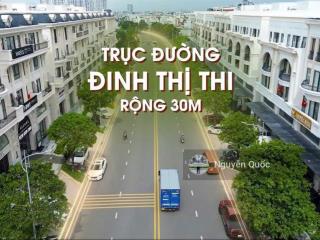 Shophouse vạn phúc mặt tiền đinh thị thi 7m x 21m giá 39.x tỷ đang cho thuê 60tr/tháng