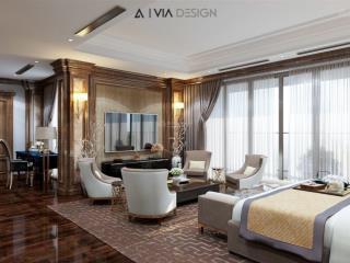 Cho thuê nhanh căn hộ 4pn, 146m2 căn góc tầng cao, view hồ, full nội thất ngoại nhập