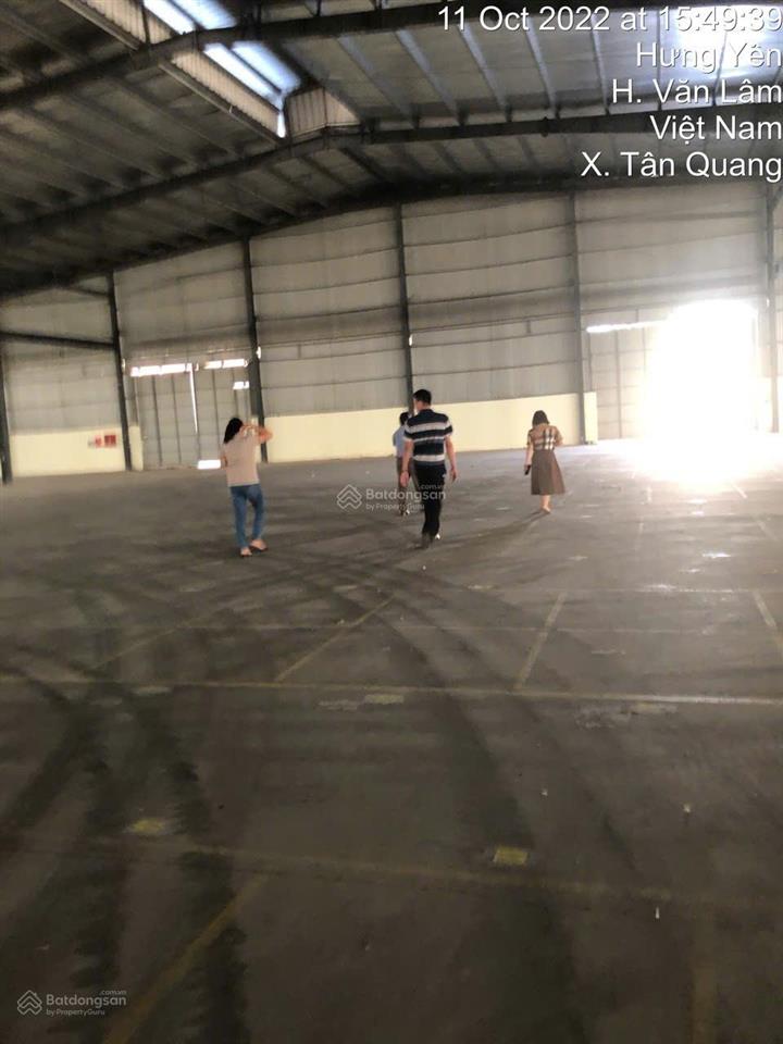 Cho thuê gấp kho, xưởng 3000 m² tại kcn tân quang, văn lâm hưng yên chính chủ giá rẻ