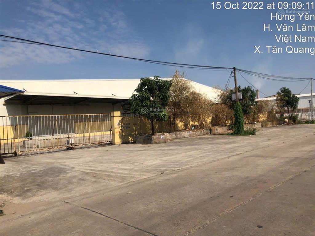 Cho thuê gấp kho, xưởng 3000 m² tại kcn tân quang, văn lâm hưng yên chính chủ giá rẻ