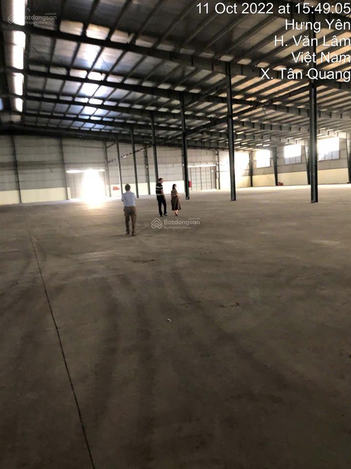 Cho thuê gấp kho, xưởng 3000 m² tại kcn tân quang, văn lâm hưng yên chính chủ giá rẻ