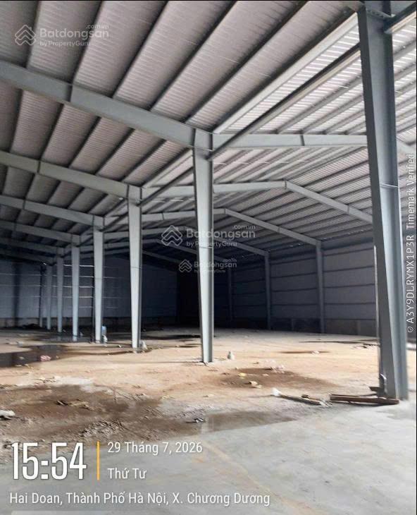 Cho thuê luôn kho 5500m2 có pccc, giá 100 nghìn/m2/th, hà nội