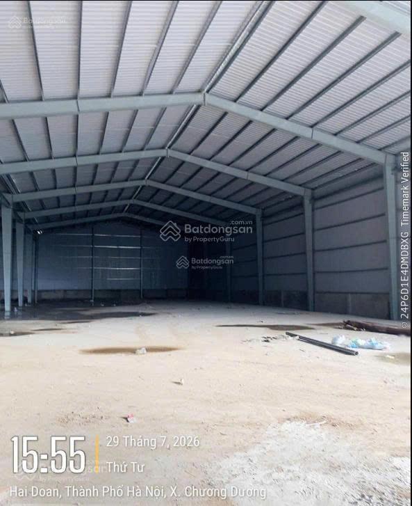 Cho thuê luôn kho 5500m2 có pccc, giá 100 nghìn/m2/th, hà nội