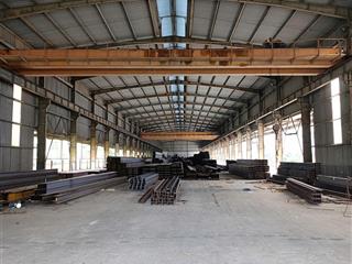 Cho thuê ngay kho, xưởng 3400 m2 cầu trục 15, 30 tấn, như quỳnh, văn lâm hưng yên chính chủ