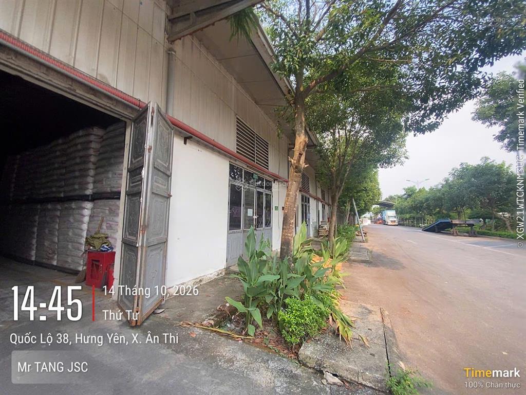 Bán gấp nhà máy may 18000 m2 giá 75 tỷ xã quang vinh, ân thi, hưng yên chính chủ