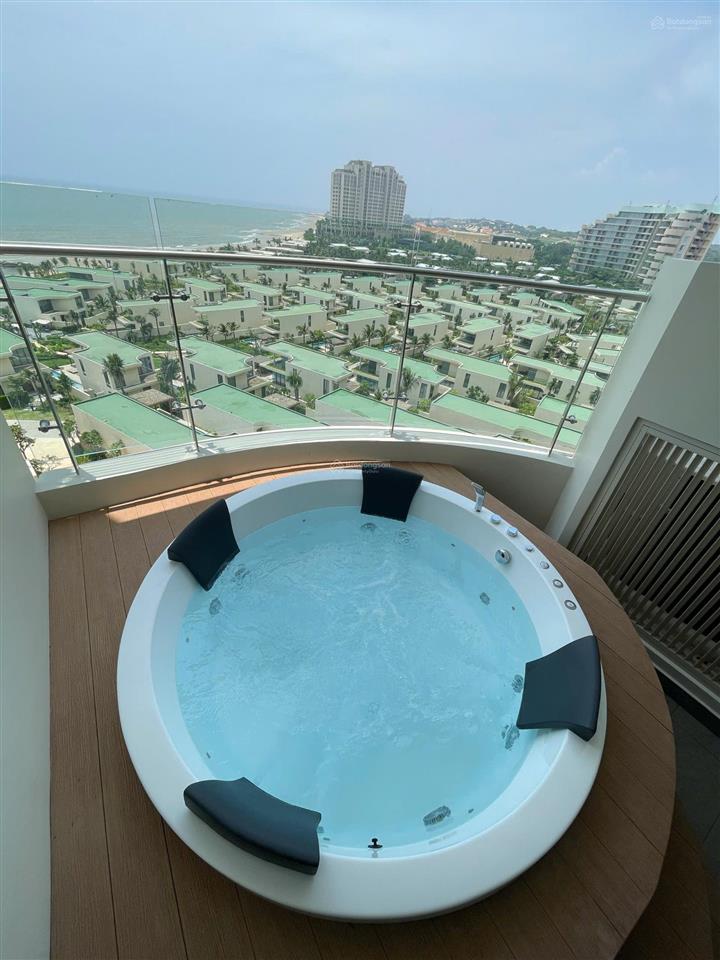 Bán căn 2pn view trực diện biển, villa resort ixora grand hồ tràm. tầng trung đẹp