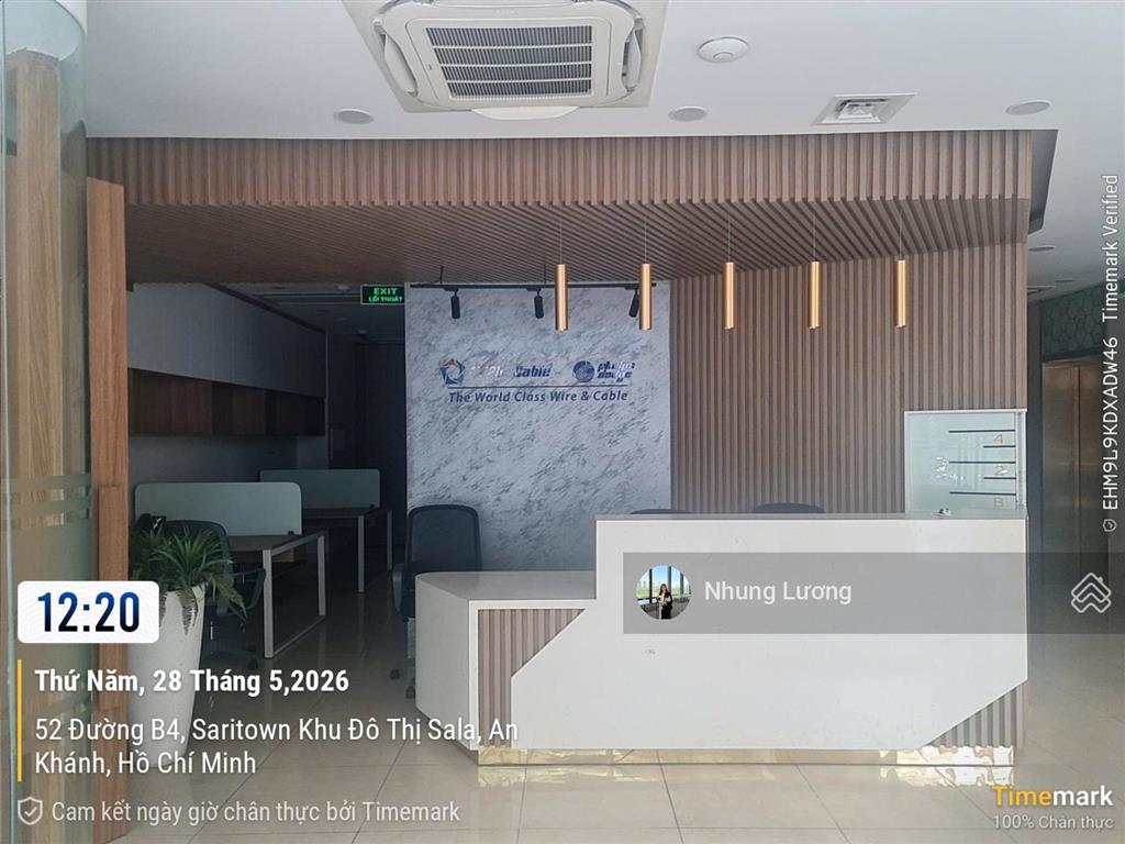 Cho thuê shophouse tại sala dtsd 1000m², ngang 12m x 20, 250tr, nội thất đầy đủ