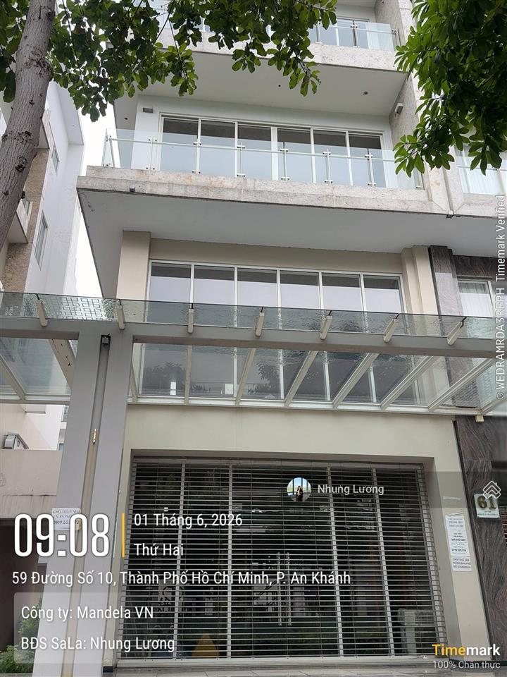 Cho thuê nhà phố sala thủ thiêm, vị trí đẹp, hai mặt tiền, nhà hoàn thiện, gần 500m² sử dụng