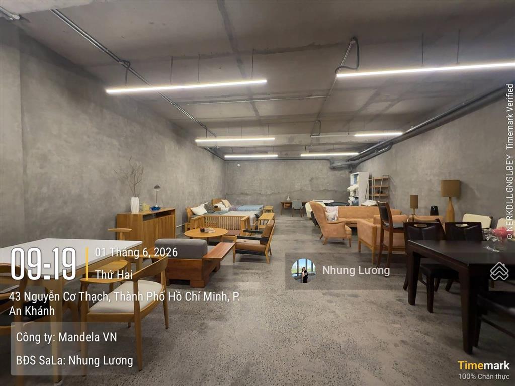Cho thuê mặt bằng (shophouse) sala 7.1m x 24m, dtsd gần 700m2, nội thất đầy đủ, giá tốt